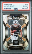 2024 PANINI SELECT #506 ASHTON JEANTY PSA 10