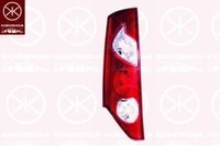 NEU RüCklicht Lampe - LH - Mit Basis - Passt FüR Renault Kangoo II 2008-2012