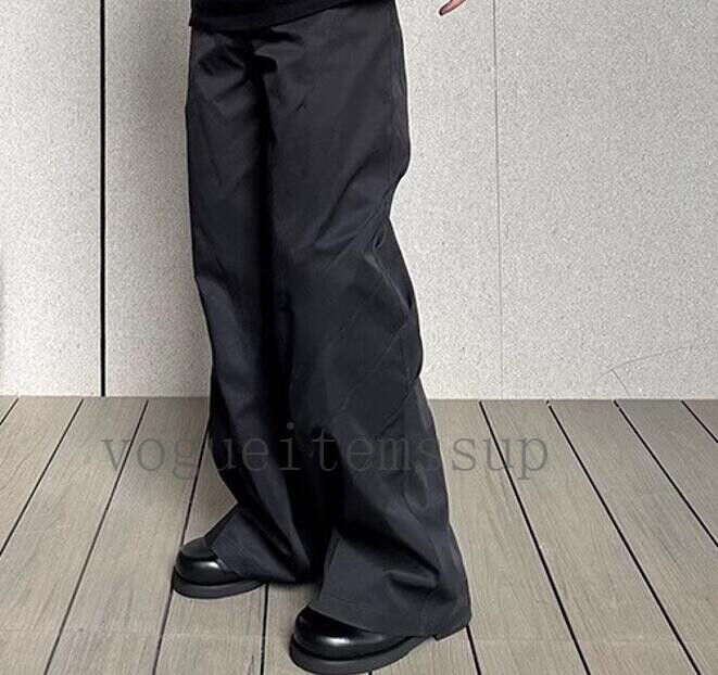 Men Kiko Kostadinov broad leg micro horn suit pants fold | eBay Men Kiko Kostadinov broad leg micro horn suit pants fold | eBay