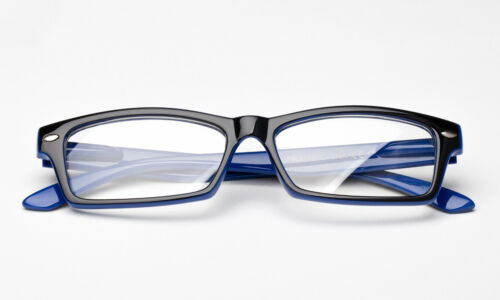 Gafas de lentes transparentes calidad simple gafas falsas bisagra de resorte oficina inteligentes UV 100% - Imagen 6 de 9