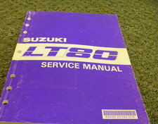 1991 Suzuki LT80 LT80M Quad Sport ATV Service Repair Manual 99500-20192-01E