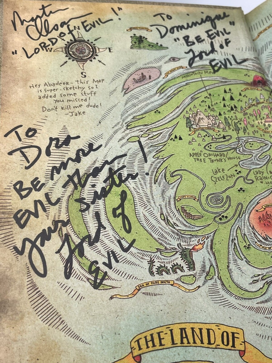 アート・デザイン・音楽 The Adventure Time Encyclopaedia The Adventure Time Encyclopaedia (Encyclopedia) SIGNED By