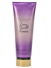 VICTORIA  S SECRET LOVE SPELL SHIMMER FRAGRANCE BODY LOTION CREAM 8 oz New