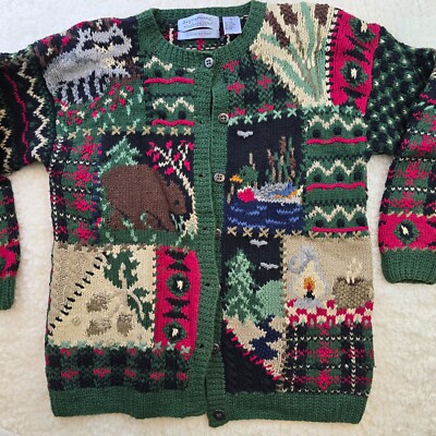 Cardigan Vintage Clothing Jumpers VINTAGE Womens Cardigan Sweater