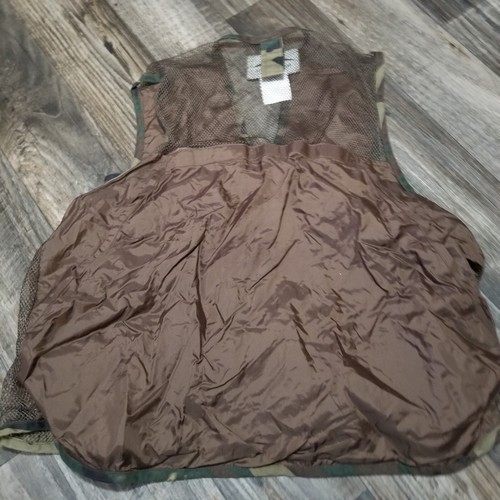 Northwest Territory Men's Size Medium Camo Vest Hunting Shooting Game Pouch - Picture 6 of 7