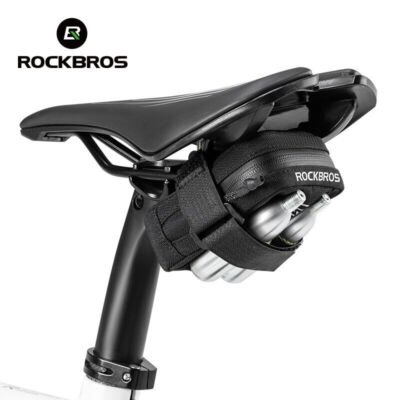Bike Light Bicycle Under Seat Bag ROCKBROS 3D Hard Shell Bike