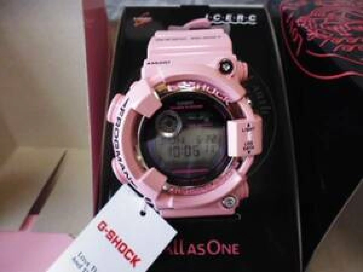 G shock sales frogman pink