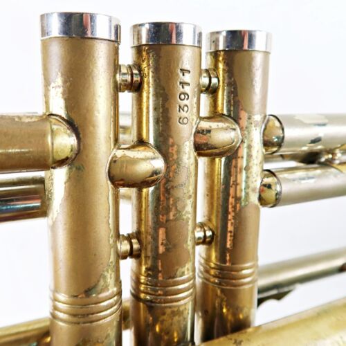 Rare Invicta Selmer B Trumpet: Frank Holton Mouthpiece (original case) : TLC Req - Picture 8 of 24
