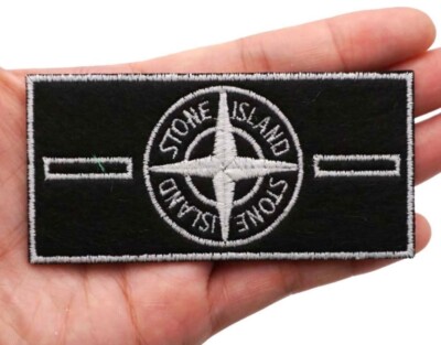 STONE ISLAND IRON-ON EMBROIDERED PATCH...NOT EASILY FOUND...