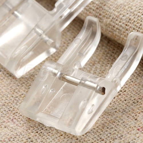 Plastic Presser Feet Domestic Sewing Machine Parts Clear View Open Toe Foot - Picture 6 of 10