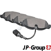 1163609510 Jp Group Bremsbelagsatz, Scheibenbremse FüR Audi,Cupra,Seat,Skoda,Vw