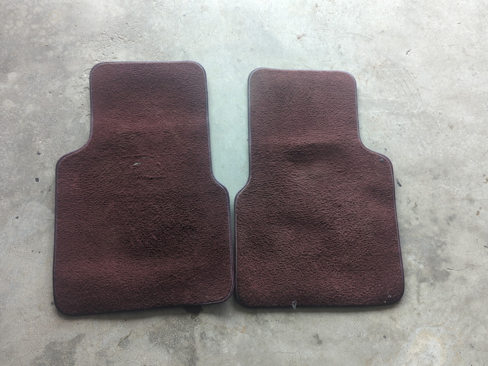 199097 lincoln town car floor mats oem MAROON eBay
