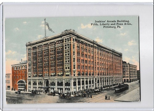 Jenkins Arcade Renaissance c 1907 COLORED POSTCARD JENKINS ARCADE BUILDING, PITTSBURGH, PA ...