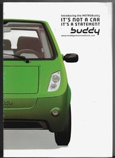MetroBuddy Electric Car 2010 Export Markets Brochure In English Elbil Kewet FAIR