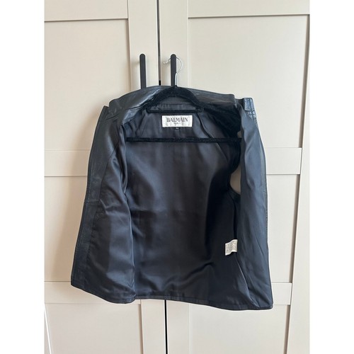 BALMAIN Leather Vest - Picture 3 of 4