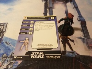 Star Wars Miniatures Champions of the Force 60 Varactyl Wrangler
