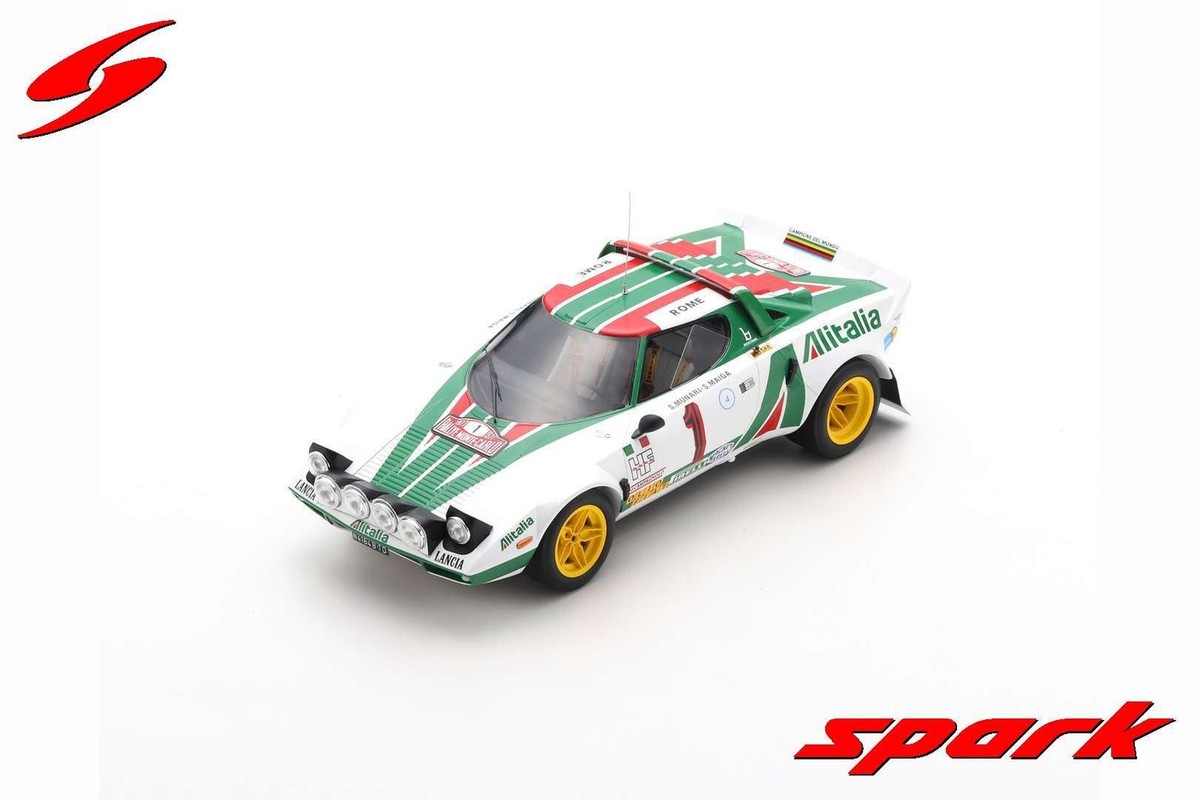 1:18 1977 Monte Carlo Rally Winner -- #1 Lancia Stratos HF