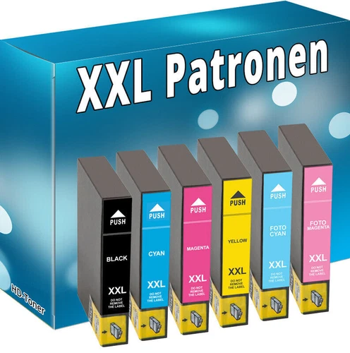 Tinte Patronen für Epson 24XL Photo XP750 XP760 XP850 XP860 XP950 XP96