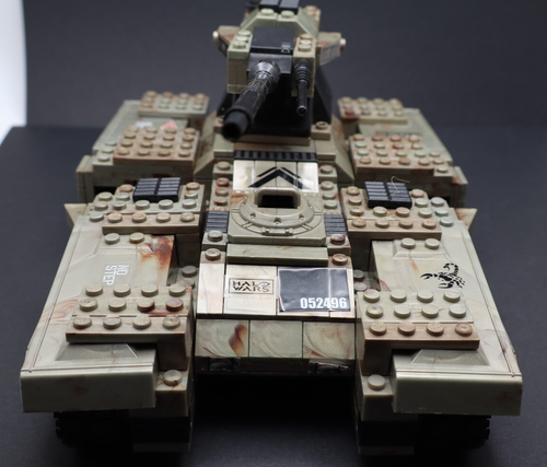 HALO MEGA BLOKS - 96807 - UNSC SCORPION - INCOMPLETE - SEE PICS!! - Picture 2 of 12