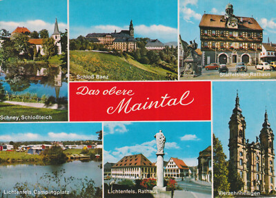 Old Postcard - The Upper Main Valley