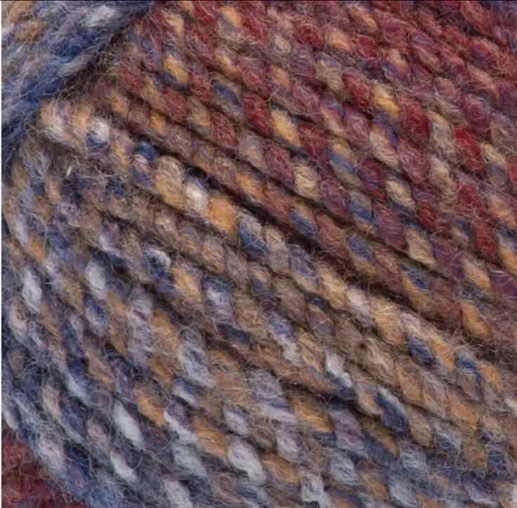 Factory Sealed - 3 Bernat Wavelength Yarn Orange Sodalite Multi-Color Phasing - Image 2 of 4