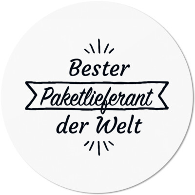 Bester Paketlieferant der Welt 10501002504