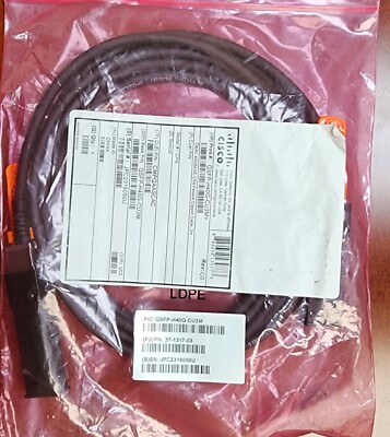 CISCO GENUINE QSFP-H40G-CU3M 40G QSFP+ PASSIVE DIRECT ATTACH 3 METER