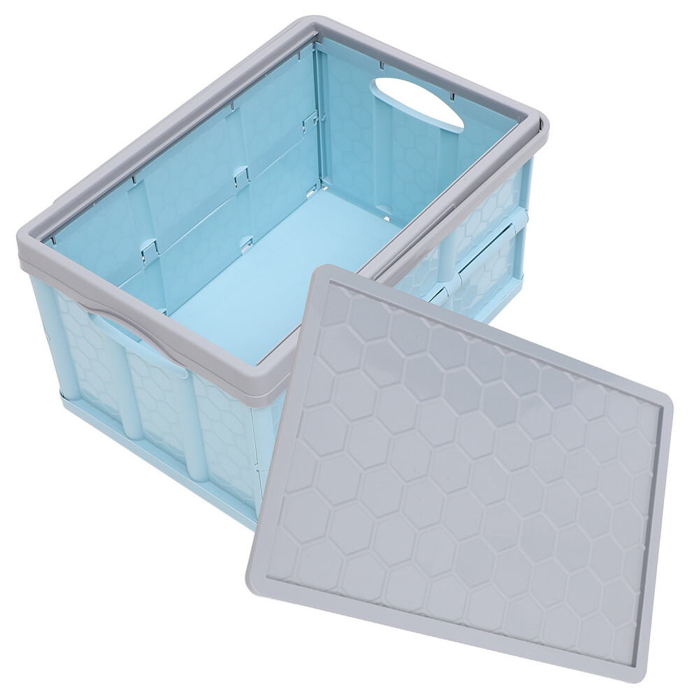 Plastic Clothing Storage Bins with Lids Folding Shopping Cart eBay