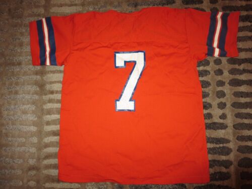 John Elway #7 Denver Broncos NFL Rawlings Jersey M Medium Rookie - Picture 3 of 3