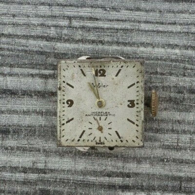 Vintage Wyler Incaflex 17 Jewel Mechanical Wind Men display picture 3