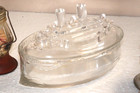6 Glass/Tin Antique Candy Containers Lg Olympia Ship USA Avor .75 & 1 Oz — photo 6