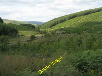 Foto 6x4 Blick nach unten Paddock Slack Mountbengerburn Teil des Kirkhous c2014