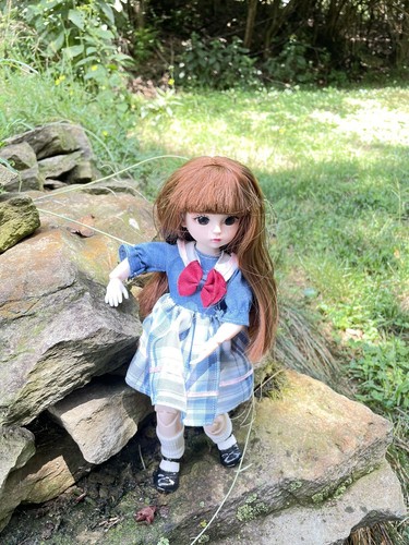 BJD 12" 1/6 Doll Full Set With Dress & Shoes - Picture 5 of 6