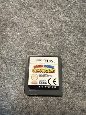 Nintendo DS Spiel - Mario & Sonic Olympic Games Modul guter Zustand