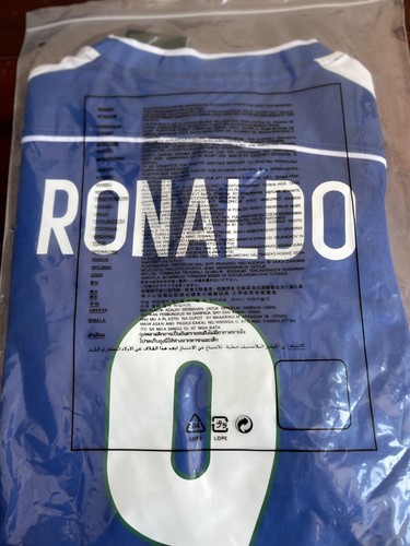 BRAZIL NATIONAL TEAM 98 WORLD CUP AWAY SHIRT NIKE RONALDO 9 R9 SIZES M&XL last 1 - Picture 3 of 8