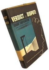 1950 Book VERDICT in DISPUTE by Edgar Lustgarten