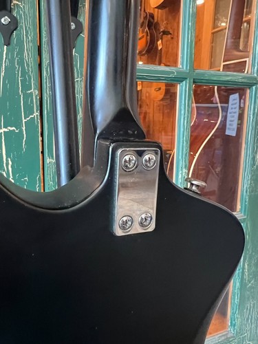 Epiphone Elektrische Solidbody Firebird Mandoline "Mandobird" selten mattschwarz - Bild 14 von 16