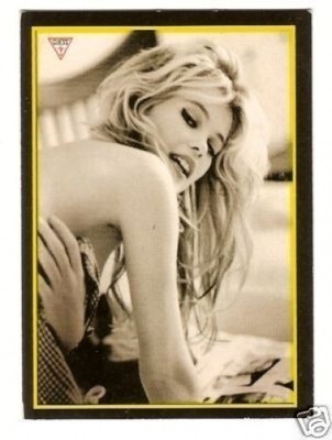 Claudia Schiffer Scarce Model Card   Italy D