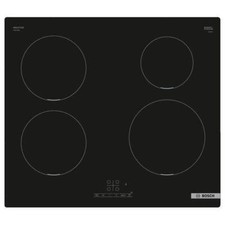 BOSCH PUE611BB5J PIANO COTTURA AD INDUZIONE 4 ZONE PIANO IN VETRO CERAMICA NERO