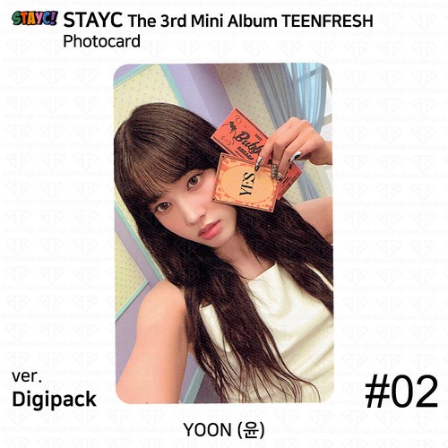 StayC 3rd Mini Album TEENFRESH Original Ver Digipack Ver Photocard 4cut Photo - Picture 88 of 120