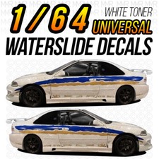 1/64 DANNY VIS CIVIC FAST N FURIOUS Custom Universal WaterSlide for Hot