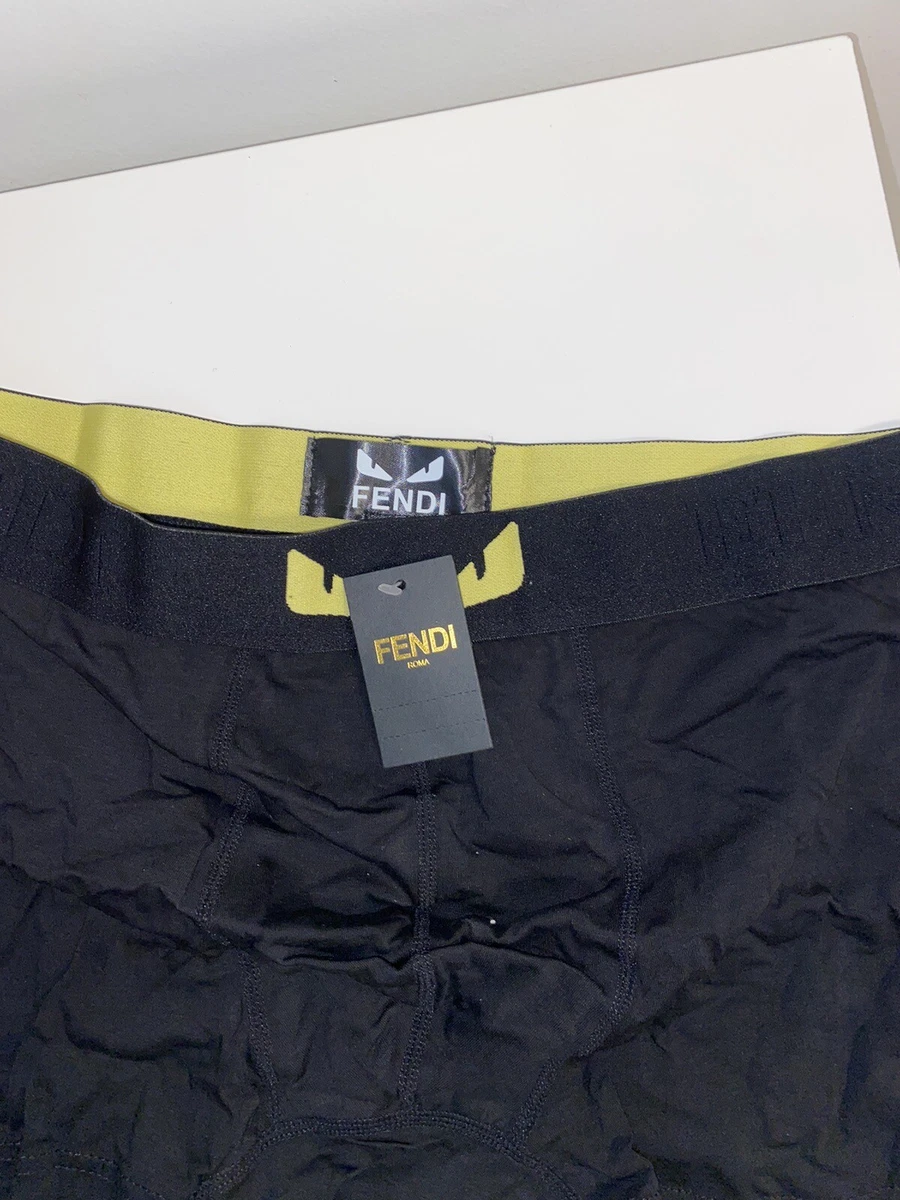 5pc Mens Fendi Boxer Briefs Sz M