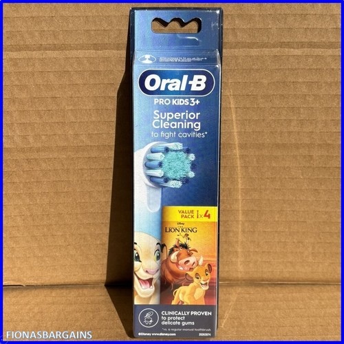 Oral-B Disney Der König der Löwen Pro Kinder 3+ Elektrische Zahnbürste & 4 Nachfüllköpfe NEU - Bild 6 von 6
