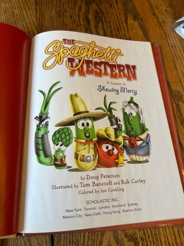Veggie Tales book bundle rare religious cartoon y2k Big Idea kids show - Picture 6 of 12