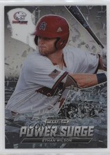 2021 Panini Prizm Draft Picks Power Surge Silver Prizm Ethan Wilson #PS-EW 0o2b