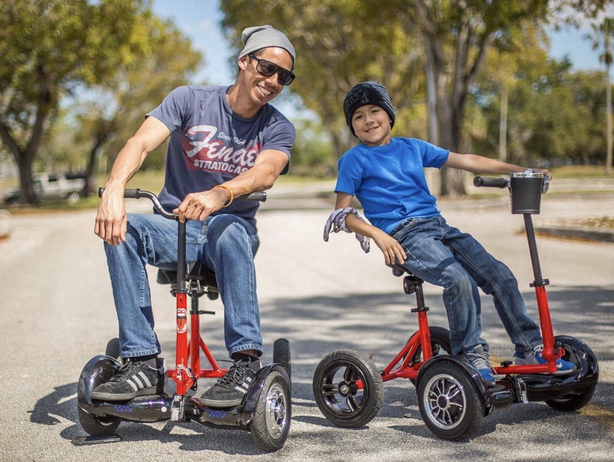 Hover Bike . Hover Kart Attachment . Convert Your Hover Boar