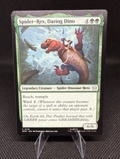 Spider-Rex, Daring Dino | 0116 | MTG | Marvel's Spider-Man | 50% off 2nd Card