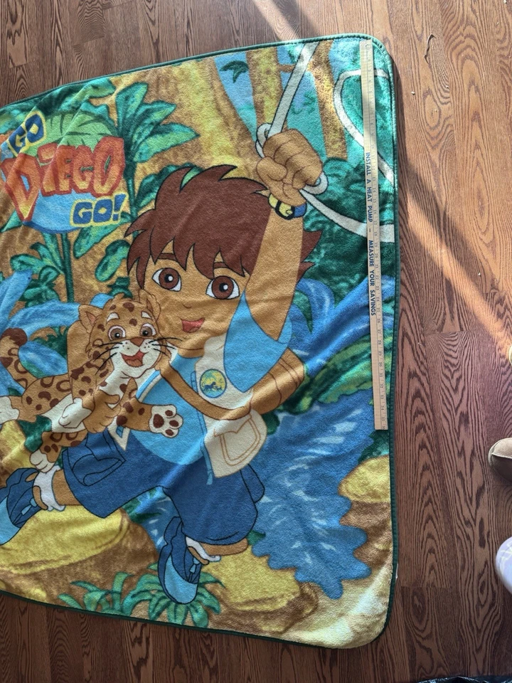 Manta Go Diego Go 46 x 56 Nickelodeon Viacom Foto 2 de 3