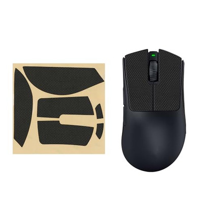 kwmobile Mouse Grip Tape Compatible with Razer DeathAdder V3 Pro Grip Tape -