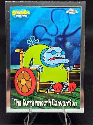 2025 Topps Chrome Spongebob The Guttermouth Convention #197 Silver